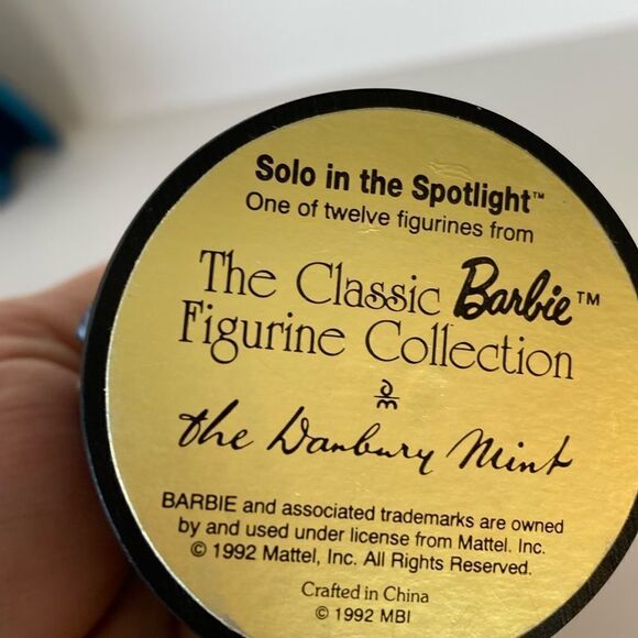 Vintage The Danbury Mint The Solo In The Spotlight 1992 - Picture 4 of 7